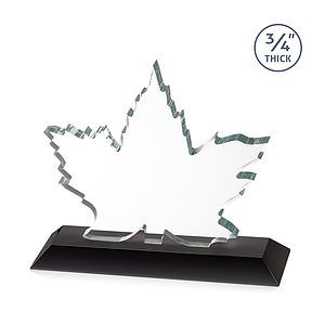 Maple Leaf VividPrint™ Award - Black 