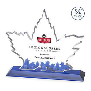 Maple Leaf VividPrint™ Award - Blue
