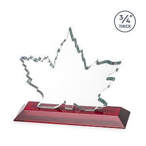 Maple Leaf VividPrint™ Award - Red