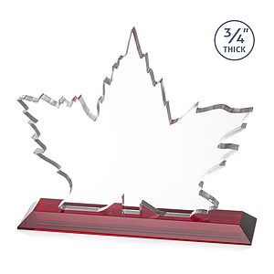 Maple Leaf VividPrint™ Award - Red