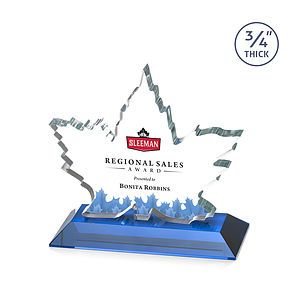 Maple Leaf VividPrint™ Award - Sky Blue