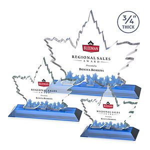 Maple Leaf VividPrint™ Award - Sky Blue