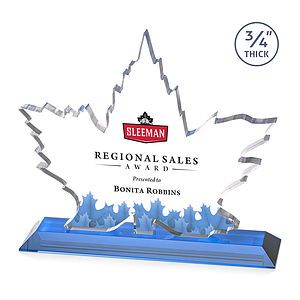 Maple Leaf VividPrint™ Award - Sky Blue
