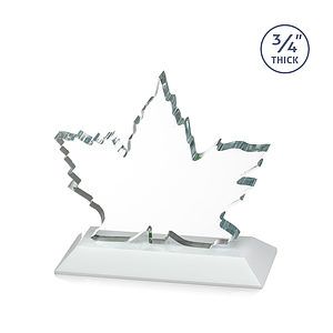 Maple Leaf VividPrint™ Award - White