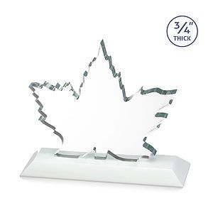 Maple Leaf VividPrint™ Award - White