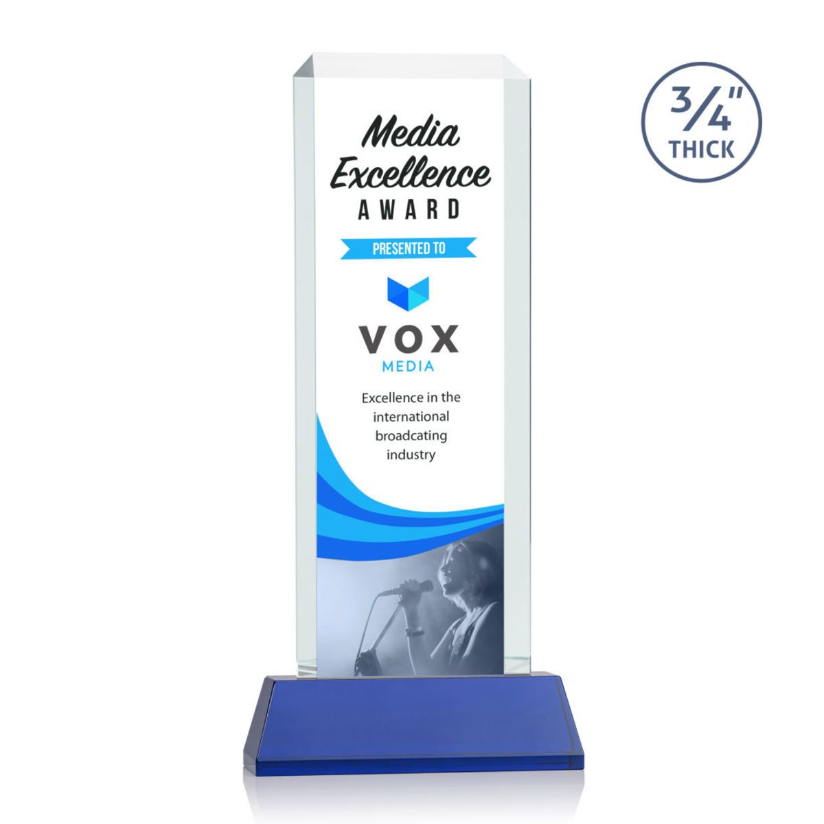 Dalton VividPrint™ Award on Newhaven - Blue