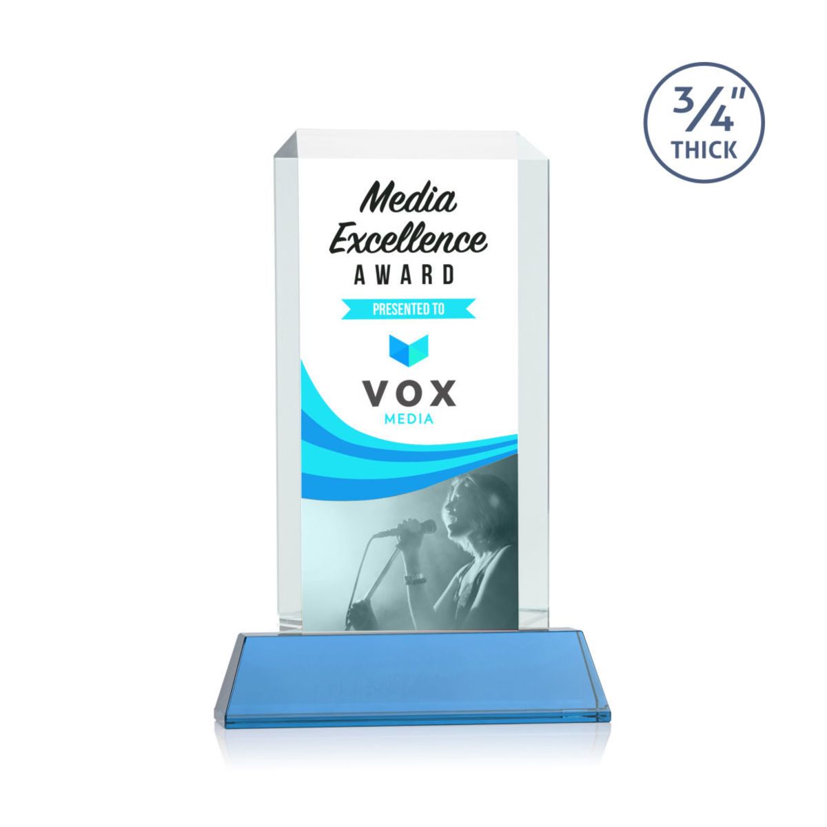 Dalton VividPrint™ Award on Newhaven - Sky Blue