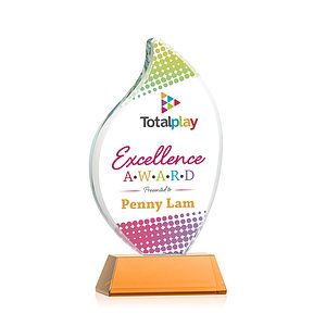 Odessy Flame Vividprint™ Award on Newhaven - Amber