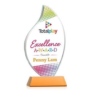 Odessy Flame Vividprint™ Award on Newhaven - Amber