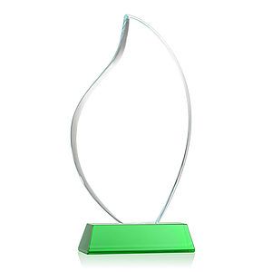 Odessy Flame Vividprint™ Award on Newhaven - Green