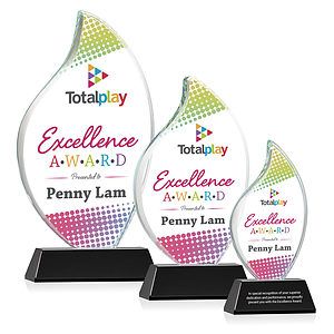 Odessy Flame Vividprint™ Award on Newhaven - Black