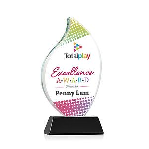 Odessy Flame Vividprint™ Award on Newhaven - Black