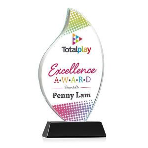 Odessy Flame Vividprint™ Award on Newhaven - Black
