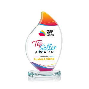 Odessy Flame VividPrint™ Award - Clear
