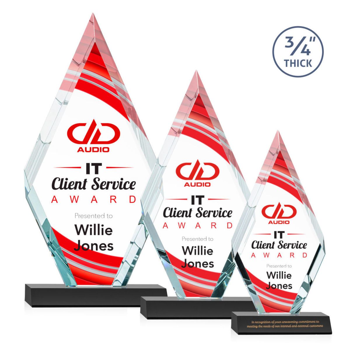 Richmond VividPrint™ Award - Black