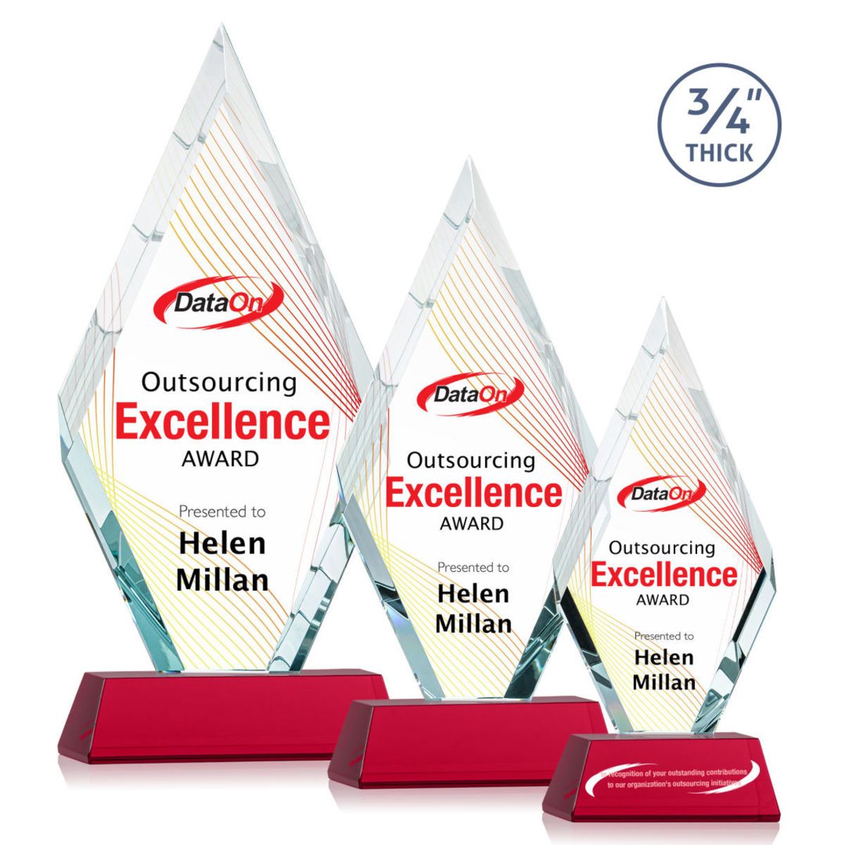 Richmond VividPrint™ Award on Newhaven - Red