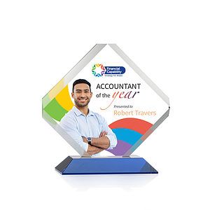 Toulon VividPrint™ Award - Blue