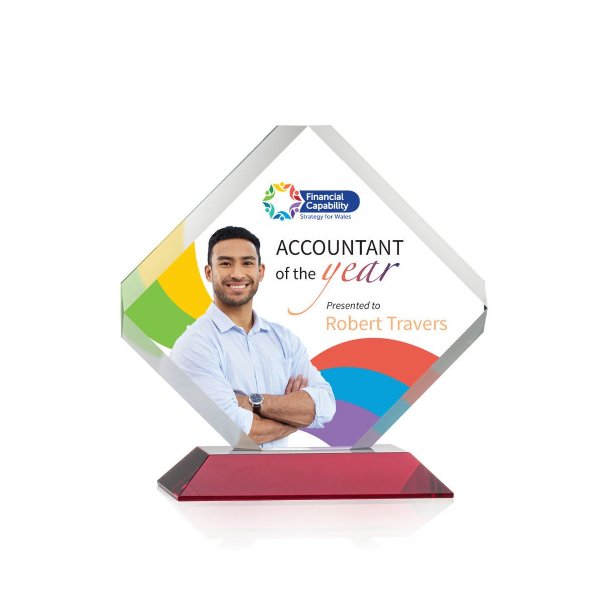 Toulon VividPrint™ Award - Red