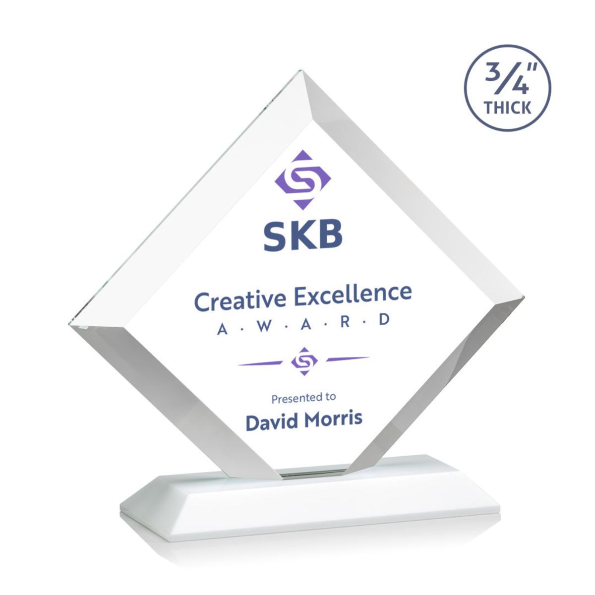 Belaire VividPrint™ Award - White
