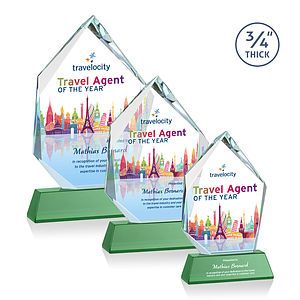 Deerhurst Ice Peak VividPrint™ Award on Newhaven - Green