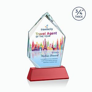 Deerhurst Ice Peak VividPrint™ Award on Newhaven - Red