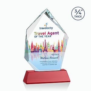Deerhurst Ice Peak VividPrint™ Award on Newhaven - Red