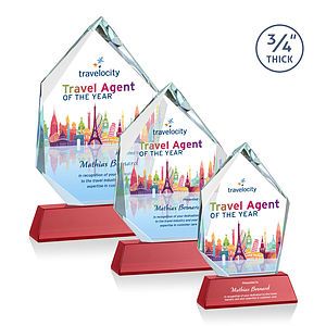 Deerhurst Ice Peak VividPrint™ Award on Newhaven - Red