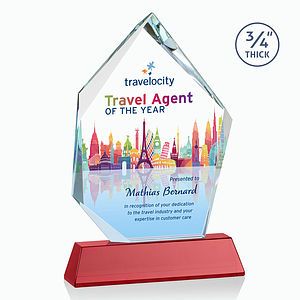 Deerhurst Ice Peak VividPrint™ Award on Newhaven - Red