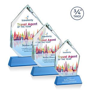 Deerhurst  Ice Peak VividPrint™ Award on Newhaven - Sky Blue