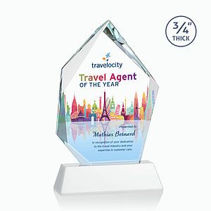 Deerhurst Ice Peak VividPrint™ Award on Newhaven - White