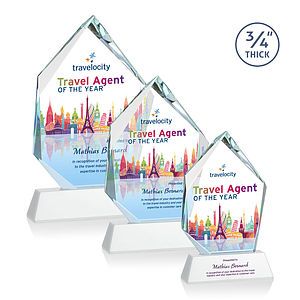 Deerhurst Ice Peak VividPrint™ Award on Newhaven - White