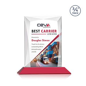 Messina VividPrint™ Award - Red