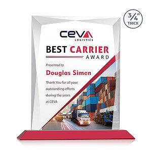 Messina VividPrint™ Award - Red