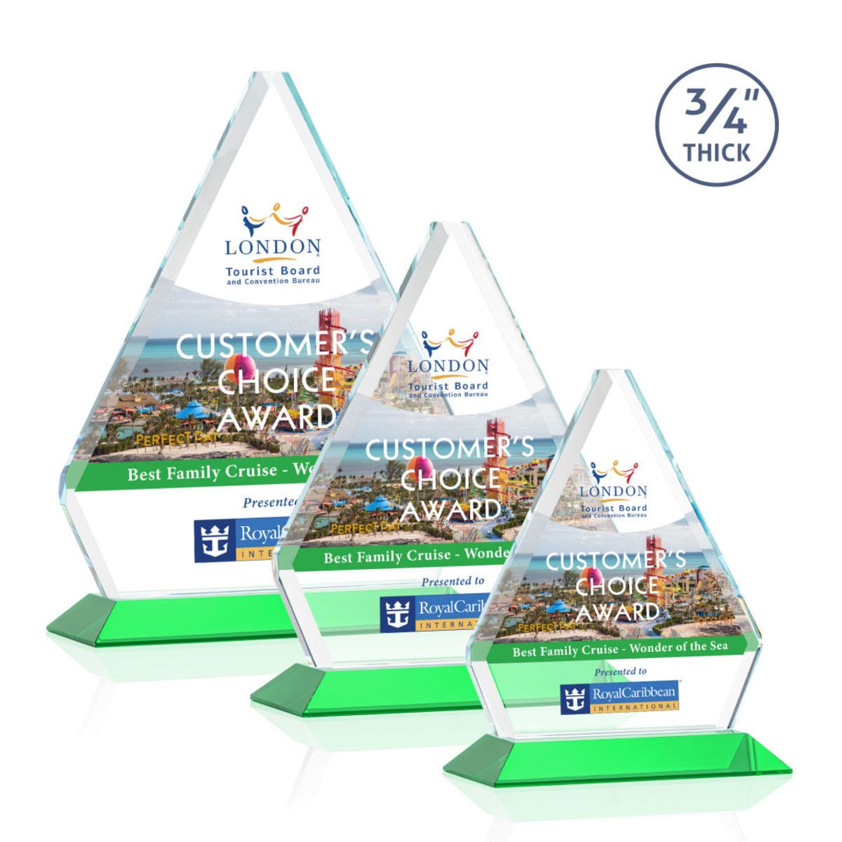 Fyreside VividPrint™ Award - Green