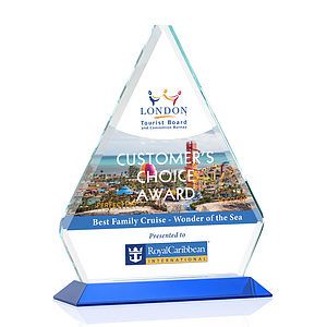 Fyreside VividPrint™ Award - Blue