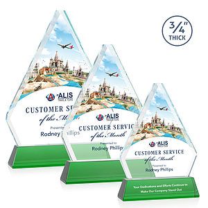 Fyreside VividPrint™ Award on Newhaven - Green