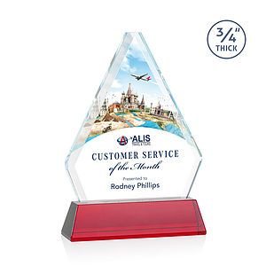 Fyreside VividPrint™ Award on Newhaven -  Red