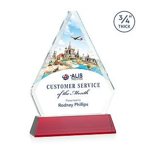 Fyreside VividPrint™ Award on Newhaven -  Red