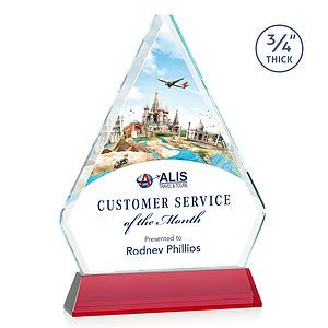 Fyreside VividPrint™ Award on Newhaven -  Red