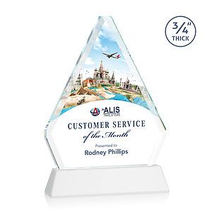 Fyreside VividPrint™ Award on Newhaven - White