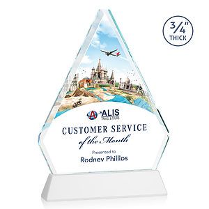 Fyreside VividPrint™ Award on Newhaven - White