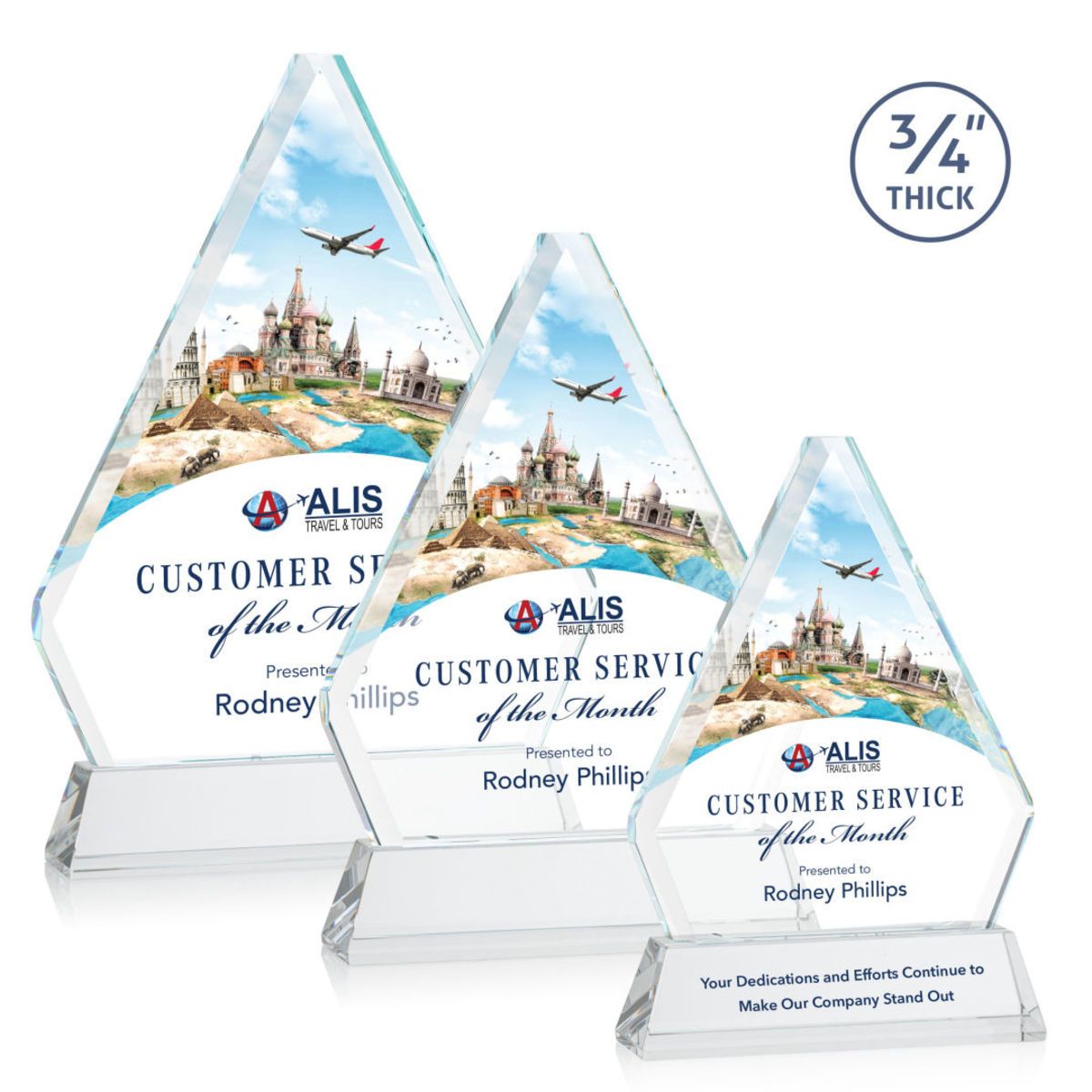 Fyreside VividPrint™ Award on Newhaven - Clear