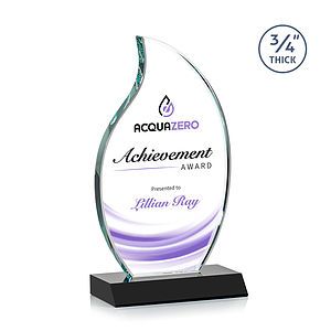 Croydon Flame VividPrint™ Award - Black