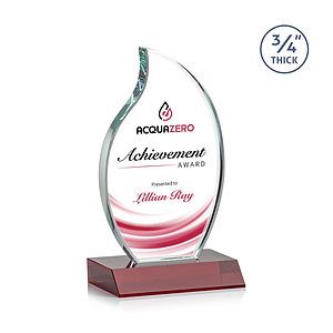 Croydon Flame VividPrint™ Award - Red