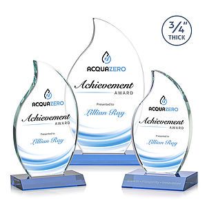 Croydon Flame VividPrint™ Award - Sky Blue