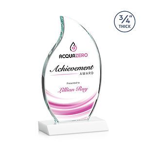 Croydon Flame VividPrint™ Award - White