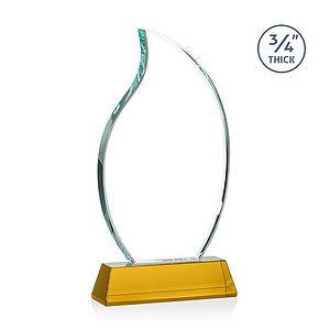 Croydon VividPrint™ Award on Newhaven Base - Amber
