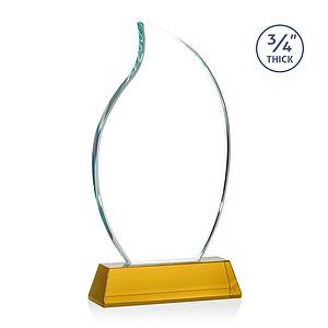 Croydon VividPrint™ Award on Newhaven Base - Amber