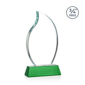 Croydon VividPrint™ Award on Newhaven Base - Green