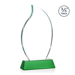 Croydon VividPrint™ Award on Newhaven Base - Green